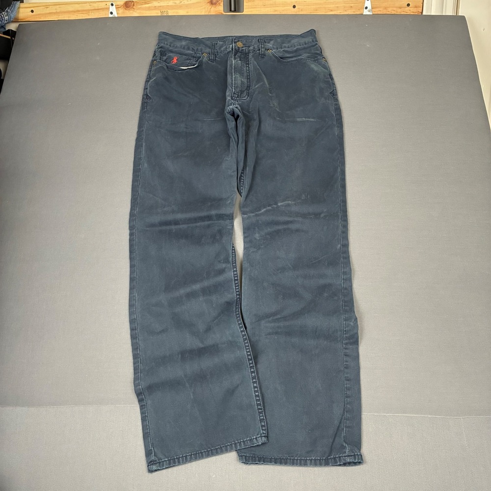 Polo Ralph Lauren Straight Leg Chino Pants Men's Size 32x31 Navy Blue